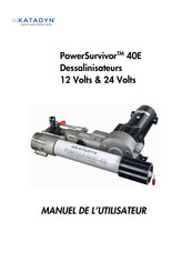 Katadyn PowerSurvivor 40E Manuel De L'utilisateur