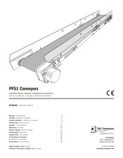 QC Conveyors PF51 Manuel D'installation, D'utilisation Et D'entretien
