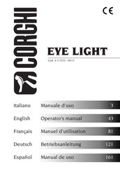 Corghi EYE LIGHT Manuel D'utilisation