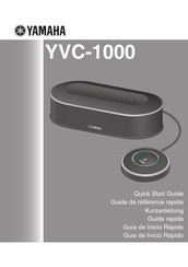 Yamaha YVC-1000 Guide De Référence Rapide