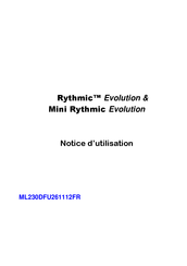 Micrel Mini Rythmic Evolution Manuel D'utilisation