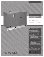 DriSteem GTS-700 Manuel D'installation, D'utilisation Et D'entretien