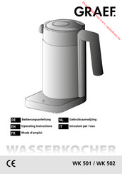 Graef WK 502 Mode D'emploi