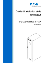 Eaton 93PM 40-200 Guide D'installation Et De L'utilisateur