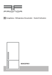 Frionor BGN32FRI/3 Guide D'utilisation