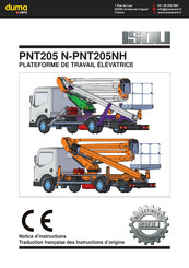 Isoli PNT205NH Notice D'instructions