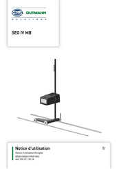 GUTMANN SEG IV MB Notice D'utilisation D'origine