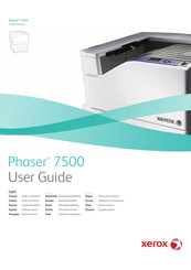 Xerox Phaser 7500 Guide D'utilisation