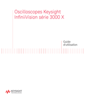 Keysight Technologies InfiniiVision 3000 X Série Guide D'utilisation
