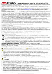 HIKVISION DS-76xxNI-Ex/xP Guide De Démarrage Rapide