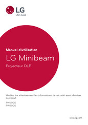 LG Minibeam PW800 Manuel D'utilisation