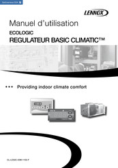 Lennox ECOLOGIC REGULATEUR BASIC CLIMATIC Manuel D'utilisation