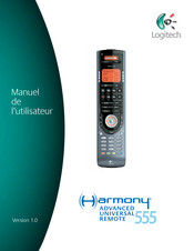 Logitech Harmony 555 Manuel De L'utilisateur