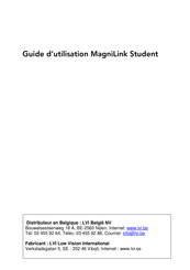 LVI MagniLink Student Guide D'utilisation