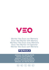 Fermax Veo Duox Manuel D'installation