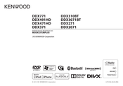 Kenwood DDX771 Mode D'emploi