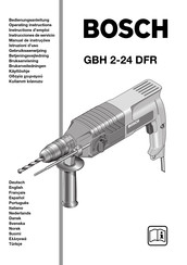 Bosch GHB 2-24 DFR Instructions D'emploi