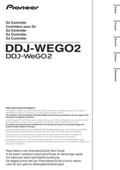Pioneer DDJ-WEGO2 Guide De Démarrage Rapide