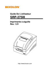 Bixolon SRP-275III Guide De L'utilisateur