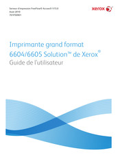 Xerox 6605 Solution Guide De L'utilisateur