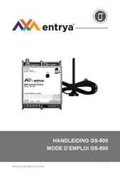 Entrya GS-500 Mode D'emploi