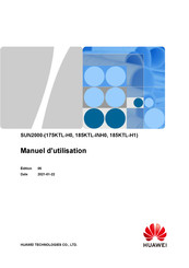 Huawei SUN2000-185KTL-INH0 Manuel D'utilisation