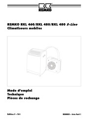 Remko RKL 460 Mode D'emploi