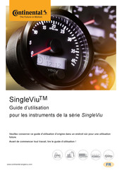 Continental SingleViu Série Guide D'utilisation