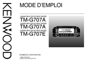 Kenwood TM-G707A Mode D'emploi