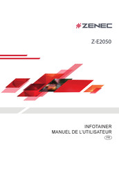 ZENEC Z-E2050 Manuel De L'utilisateur