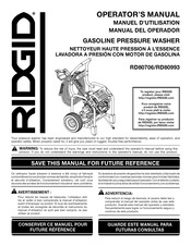 Rigid RD80993 Manuel D'utilisation