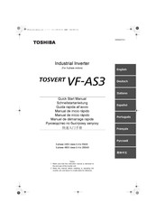Toshiba TOSVERT VF-AS3 Manuel
