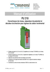 Motrona PU 210 Manuel D'utilisation