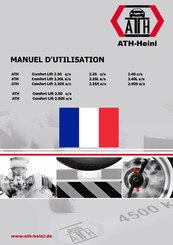 ATH-Heinl Comfort Lift 2.50 Manuel D'utilisation