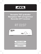 AXIL RT 0197 Manuel D'utilisation