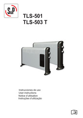 S&P TLS-503 T Notice D'utilisation