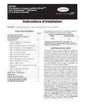 Carrier 24VNA060 Instructions D'installation