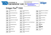 Thorne & Derrick Dräger Pac 7000 Notice D'utilisation