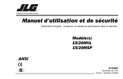 JLG 15MVL Manuel D'utilisation Et De Sécurité