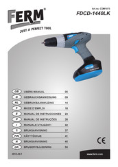 Ferm FDCD-1440LK Mode D'emploi