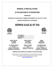 Engineered air E Série Manuel D'installation, D'utilisation Et D'entretien