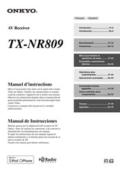Onkyo TX-NR809 Manuel D'instructions