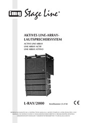 IMG STAGELINE L-RAY/2000 Mode D'emploi