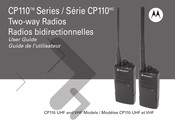 Motorola CP110 Série Guide De L'utilisateur