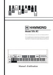 Hammond XK-3C Manuel D'utilisation