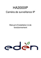 Eden HA2000IP Manuel D'installation Et De Fonctionnement