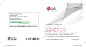 Lg E900 Guide De L'utilisateur