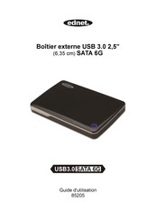 Ednet USB 3.0 SATA 6G Guide D'utilisation