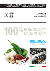 Elba 106 EX 870 Mode D'emploi