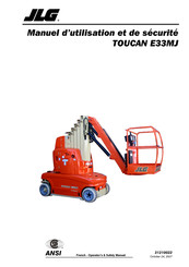 JLG TOUCAN E33MJ Manuel D'utilisation Et De Sécurité